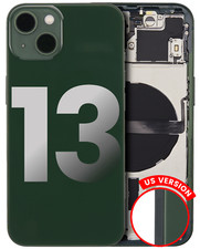 Back Housing W/ Small Components Pre-Installed Compatible For iPhone 13