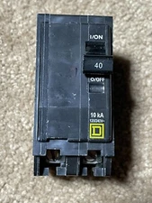 Square D QO240 40 Amp 2 pole QO Circuit Breaker