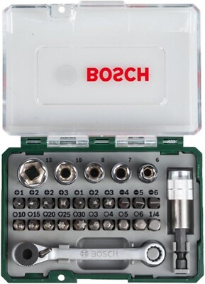 BOSCH MULTI DRIVER & BIT SET 2607017375 | eBay