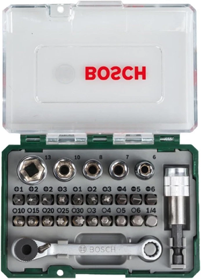 BOSCH MULTI DRIVER & BIT SET 2607017375 - Image 2 of 4