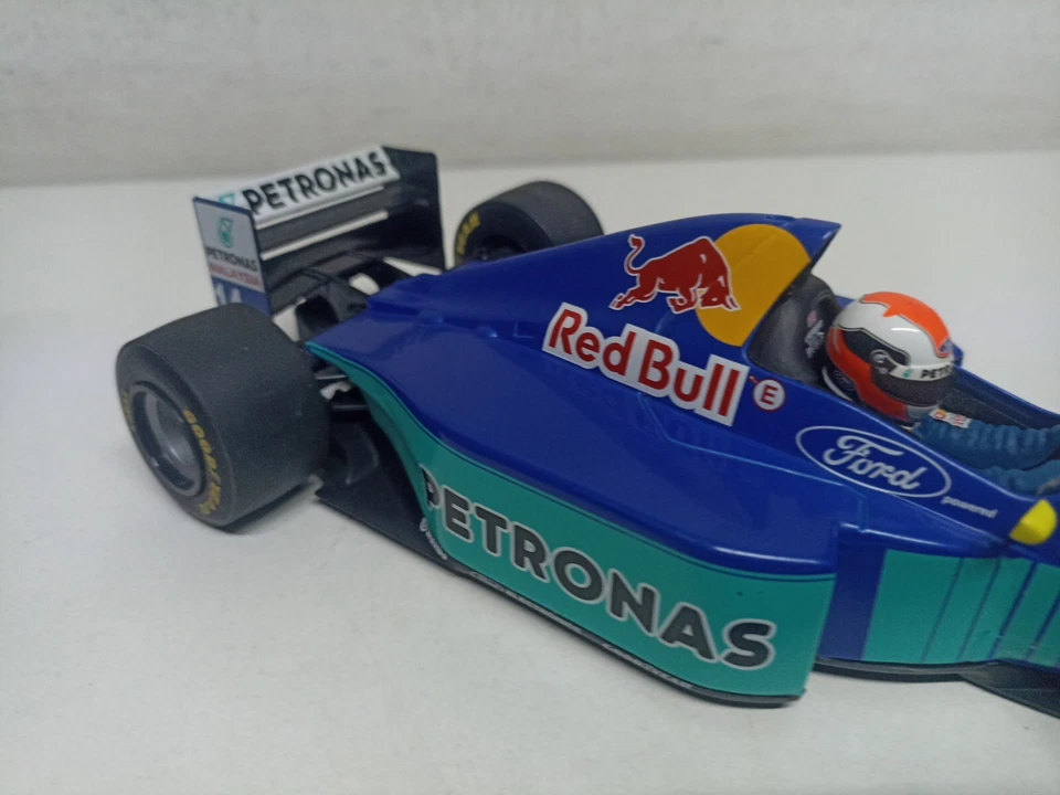 Sauber C14 Petronas Johnny Herbert 14 1996 Minichamps Diecast Sc 1/18-Y1-H15 - Immagine 2 di 4