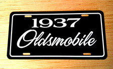 1937 Oldsmobile License Plate Car Tag 37 Olds F-37 Touring Sedan F-37 Coupe 1937 Oldsmobile License Plate Car Tag 37 Olds F-37 Touring Sedan F-37 Coupe