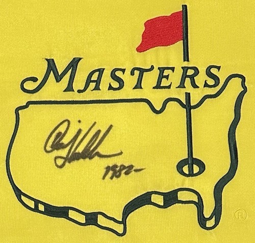 Craig Stadler signiert undatiert Masters Pin Flagge 1982 Champion Augusta National JSA - Bild 2 von 3