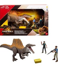 Jurassic World Rebirth Storypack with Exclusive Spinosaurus and 2 Figures