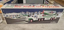 2002 Hess Toy Truck and Airplane - New In Original Box Never displayed 