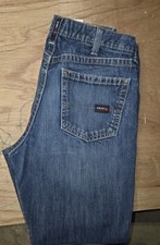 Ariat FR M4 Low Rise Boot Cut Blue Jeans Several Sizes From 30 34, 31 34, 34 36