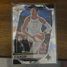 2024 Panini Prizm WNBA Cracked Ice A'ja Wilson #86 Las Vegas Aces