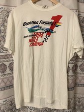 Vintage 1994 Benetton F1 Racing Shirt Ford Speedgear XL