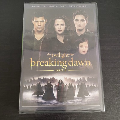 The Twilight Saga: Breaking Dawn Part 2 DVD 2012 2-Disc Set Brand New