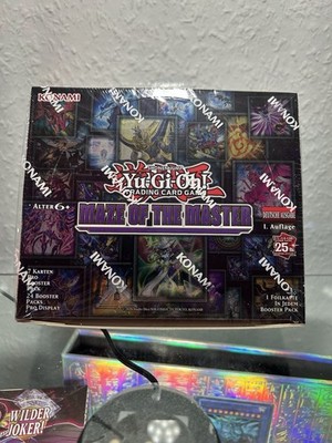Yu-Gi-Oh! TCG Maze Of The Master Booster Display (De) OVP