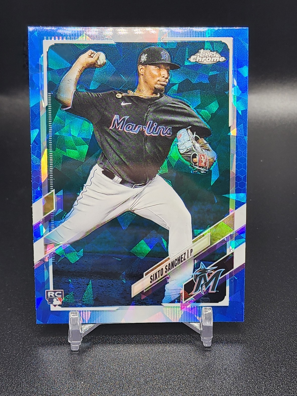 2021 Topps Chrome Sapphire Edition #25 Sixto Sanchez Miami Marlins