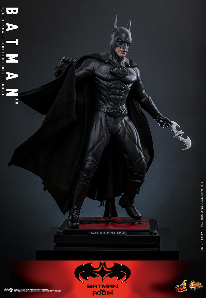 1/6 DC Batman & Robin (1997) Batman Figure Hot Toys 914044 MMS786