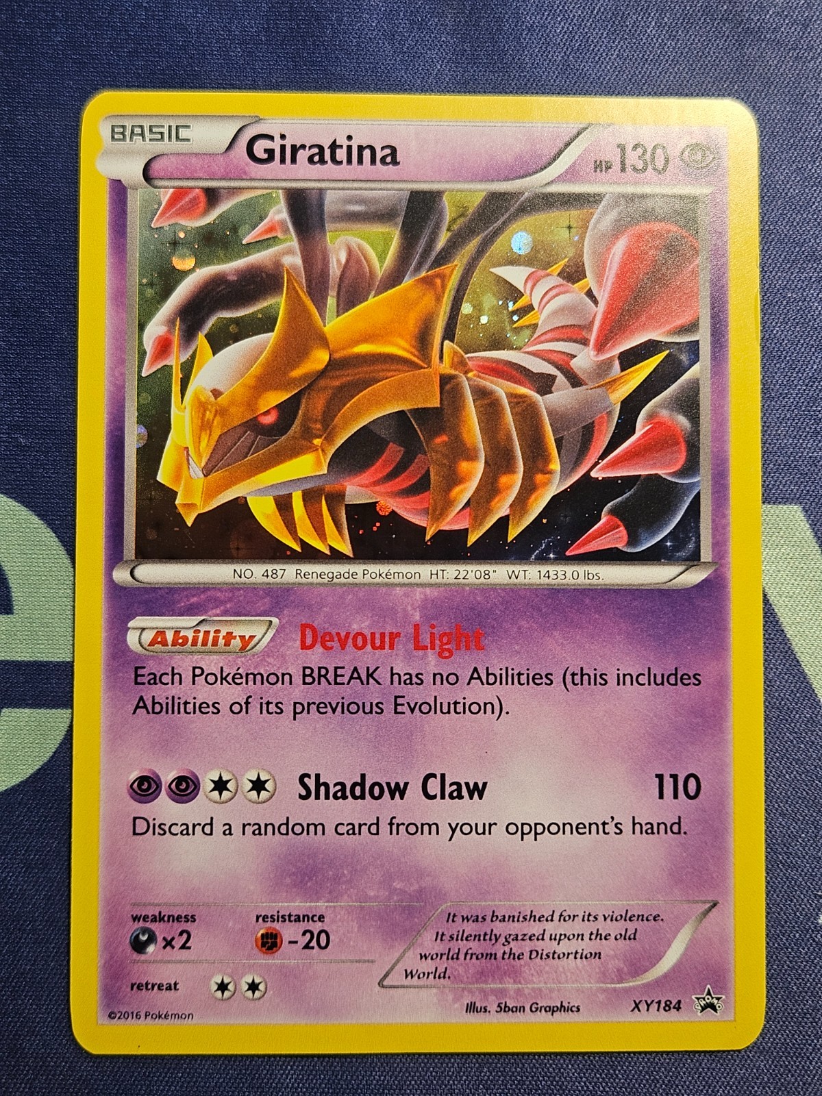 Giratina XY184 - Pokémon XY Holo Promo