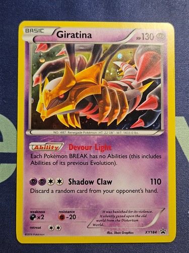 Giratina XY184 - Pokémon XY Holo Promo