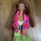 1989 Vintage Dance Club Kayla Barbie Doll  Rare Pre-owned
