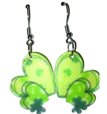 Festive St Patrick's Day Lucky Earrings For Adults And Kids