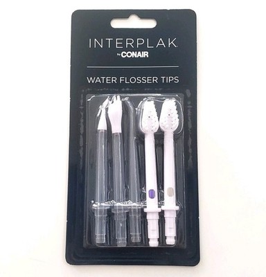 Conair Interplak Water Flosser Tips Replacement 5pcs NEW Sealed 