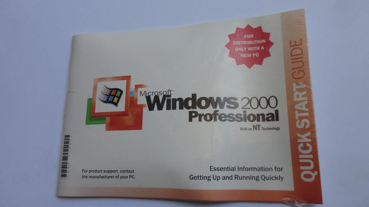 Microsoft Windows 2000 Software - English Version for sale | eBay