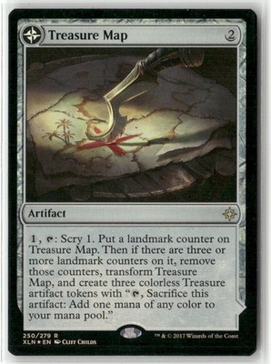 Treasure Map Foil R Ixalan 250 NM