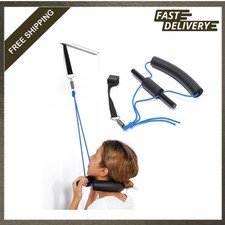 Cervical Neck Traction Device Over Door Portable for Neck Pain Relief Spinal