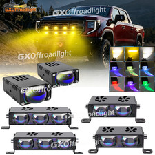 234inch Mini Led Pod Lights Spot Lights 4x4 Off Road Whiteamber Ip68 Fog Lamp