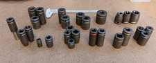 Joblot Of 27 Apex Dayton Impact Sockets Metric Industrial Quality Used USA Made