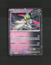Iron Valiant 079/162 Temporal Forces Cosmos Holo Rare Pokemon Card LP+