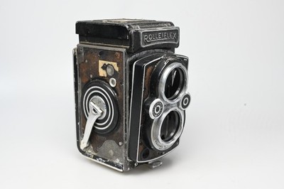 その他 ROLLEIFLEX Rolleiflex 3.5B Medium Format TLR Camera w/75mm Xenar Lens #G379