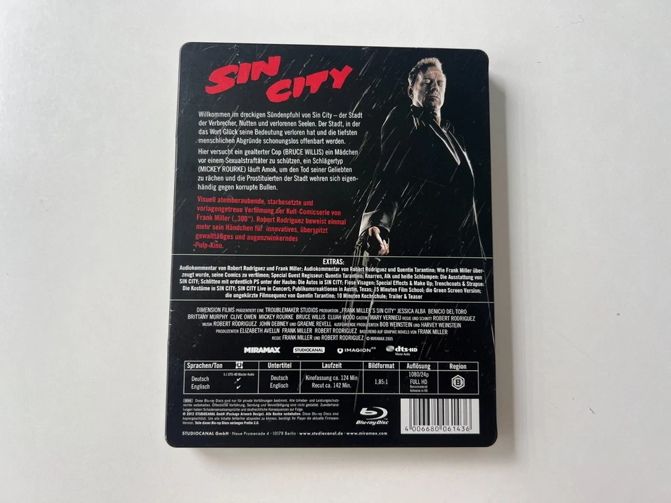 Sin City * Blu Ray Steelbook * (OHNE FILM) - Bild 2 von 2