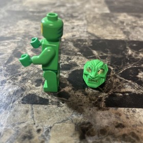 LEGO RARE Green Goblin Minifigure Gold Eyes / Teeth From Set 4851. RETIRED&hellip;