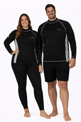 Ecostinger Unisex 4XL Swim Top Rash Guard Sun Protective UPF50+
