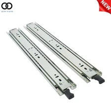 1Pair Heavy Duty Drawer Slides 16" 150 lb Load Capacity Side Mount Extension
