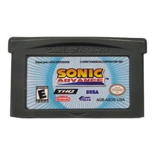 Sonic Advance For Game boy Advance GB-GBA-NDS Fast Shipping Tested 2002
