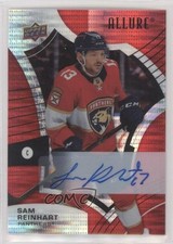 2021-22 Upper Deck Allure Red Rainbow Auto Sam Reinhart #42 Auto 2wm