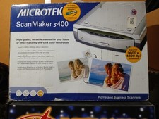Microtek ScanMaker s400 Flatbed Scanner 4800x9600 DPI 48-Bit Color