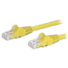 StarTech 14ft Yellow Cat6 Patch Cable with Snagless RJ45 Connectors - Cat6