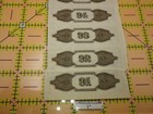 Vintage Railroad Bond Coupons Strip of 10 Pittsburgh Cincinnati Chicago St Louis — photo 9