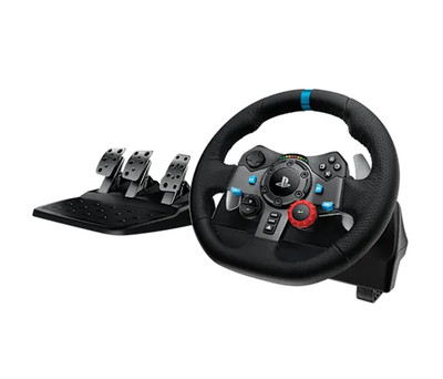Logitech G29 Driving Force Rennlenkrad, Schwarz, Inkl. Shifter, für PC/PS5/4/3