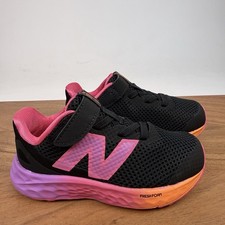 NIB Little Kids Girls New Balance Fresh Foam Arishi v4 Bungee Sneakers Size 7 C