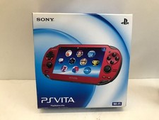 PlayStation PS Vita OLED PCH-1000 Cosmic Red Boxed Tested