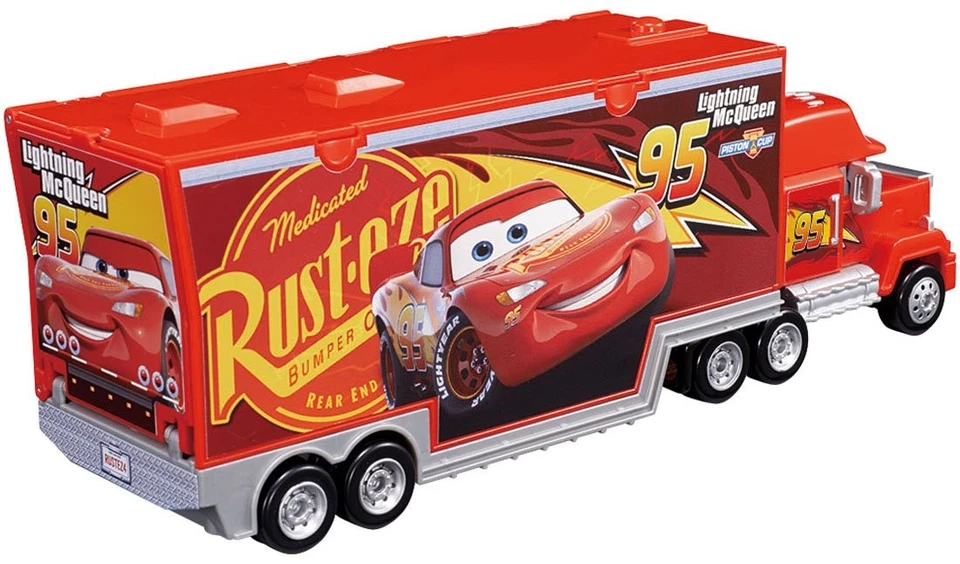 Disney Pixar Cars Tomica Let's Play with Maintenance Dock Toy Takara Tomy Foto 2 de 4