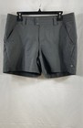 Columbia Women's Gray Hiking Athletic Shorts Performance Technical Sz 12 — photo 1
