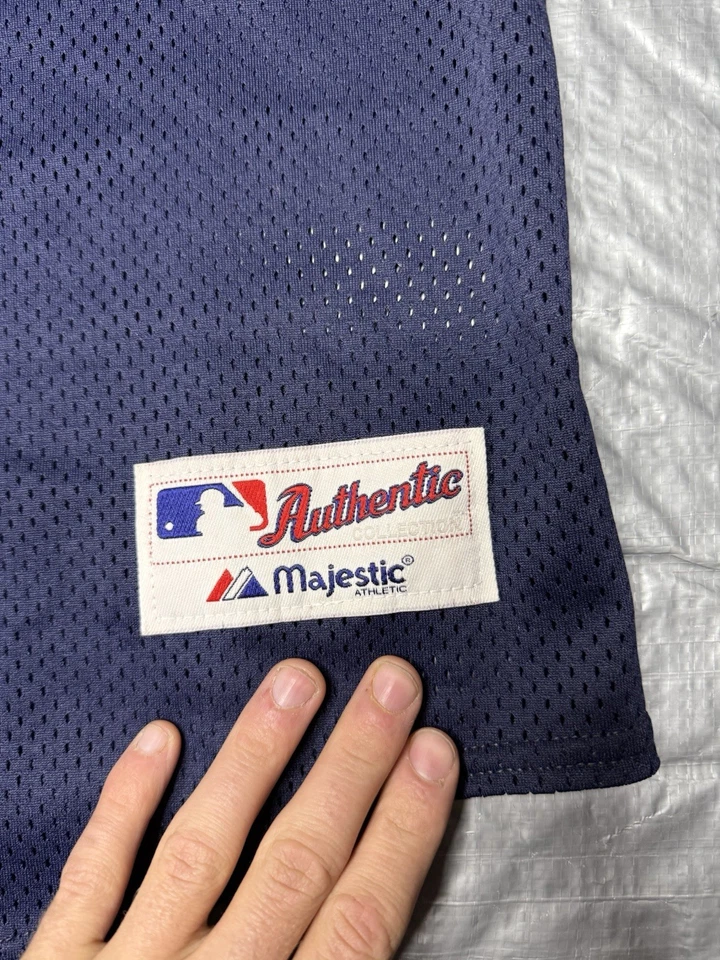 Camiseta Majestuosa Colección Diamante Auténtica de los Padres de San Diego 2XL Hecha en EE. UU. Foto 4 de 4