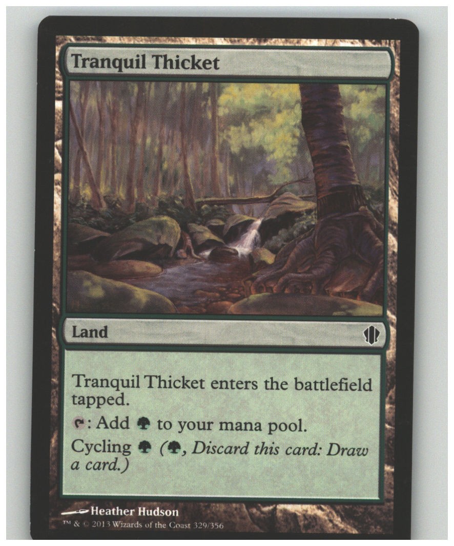Tranquil Thicket 329 Commander 2013 LP Magic