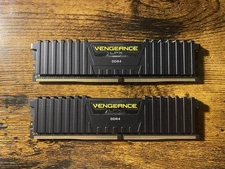 Corsair VENGEANCE® LPX 16GB (2 x 8GB) DDR4 DRAM 3200MHz C16 Memory Kit - Black
