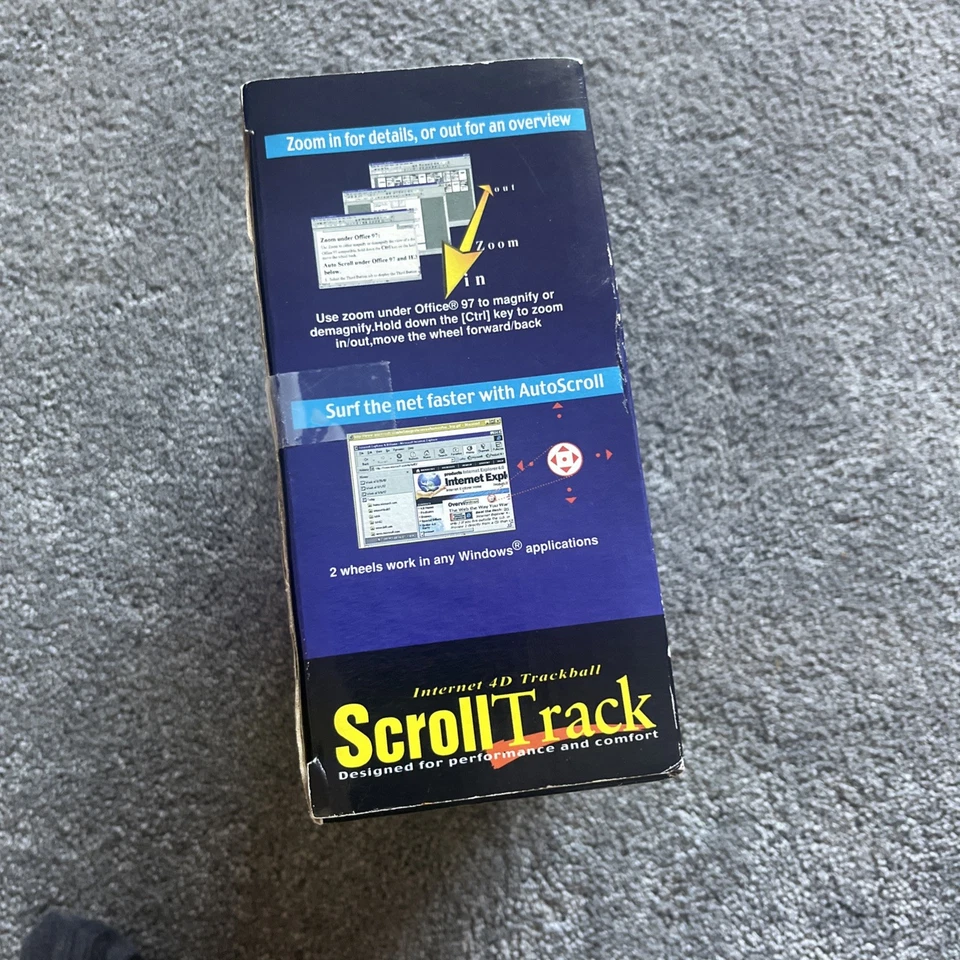 A4 Tech Scroll Track Mouse Brand New In Box Never Used windows 95 98 - Image 4 of 4