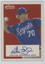 2006 Bowman Heritage Signs of Greatness Alex Gordon #SG-AG Auto 05k6