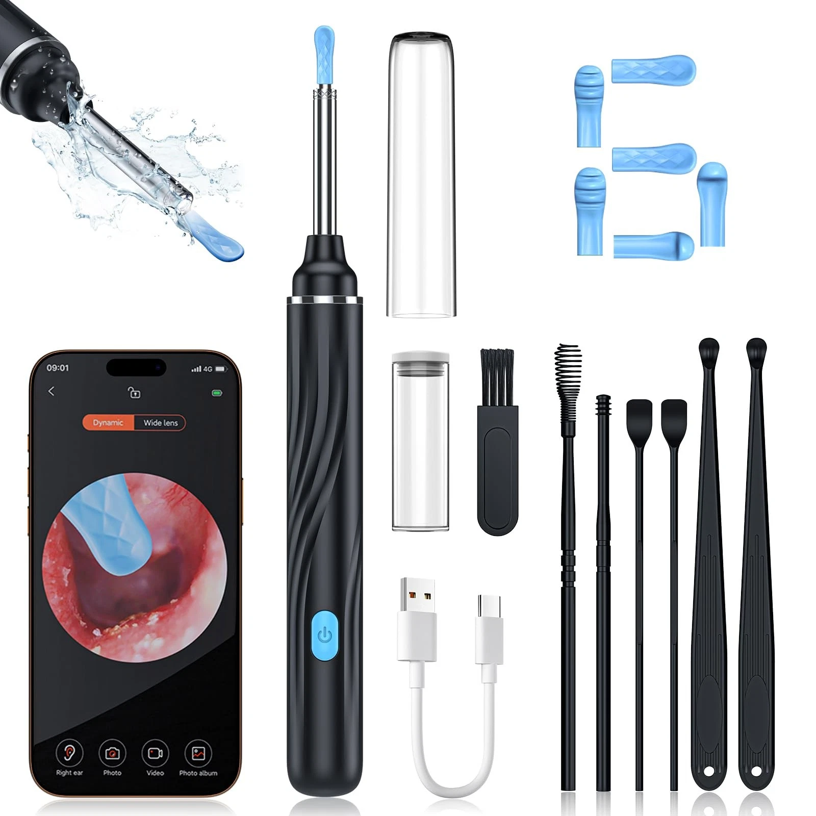 Tomaje Ear Wax Removal Tool