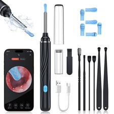 Tomaje Ear Wax Removal Tool Camera, Cleaner with Black