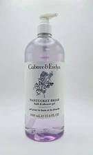 Crabtree & Evelyn Nantucket Briar Bath & Shower Gel JUMBO Size 33.8 oz New